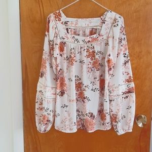 Lauren Conrad long sleeved blouse